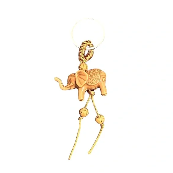 Pack of 2 -New Lucky Elephant Keychain/Purse Charm - Picture 5 of 6